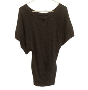 Papaya Opened Front/Back Sweater - Size: S